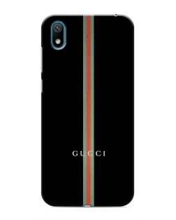 Чехол для Huawei Y5 2019 с картинкой «Gucci — строгая линия»