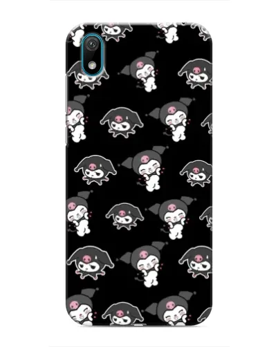 Чехол для Huawei Y5 2019 с картинкой «Черный паттерн Kuromi» Чехол для Huawei Y5 2019 с картинкой «Черный паттерн Kuromi»