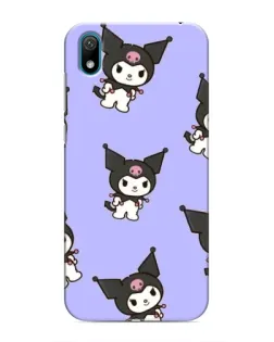 Чехол для Huawei Y5 2019 с картинкой «Паттерн с Kuromi»