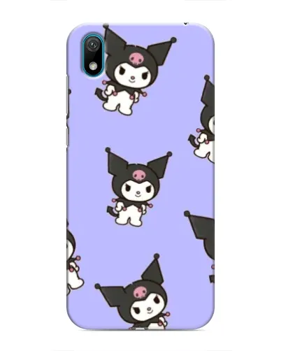 Чехол для Huawei Y5 2019 с картинкой «Паттерн с Kuromi» Чехол для Huawei Y5 2019 с картинкой «Паттерн с Kuromi»