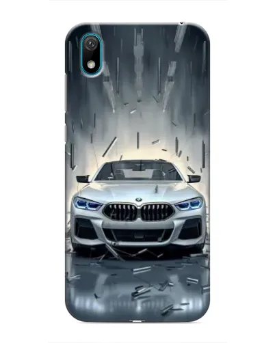 Чехол для Huawei Y5 2019 с картинкой «BMW в свете фар» Чехол для Huawei Y5 2019 с картинкой «BMW в свете фар»
