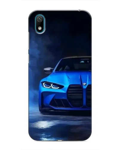 Чехол для Huawei Y5 2019 с картинкой «Голубая BMW M4» Чехол для Huawei Y5 2019 с картинкой «Голубая BMW M4»