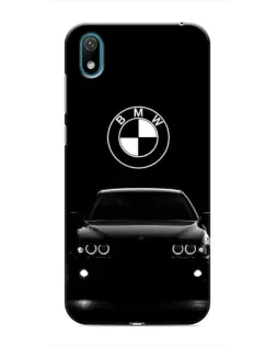 Чехол для Huawei Y5 2019 с картинкой «BMW — взгляд из темноты»