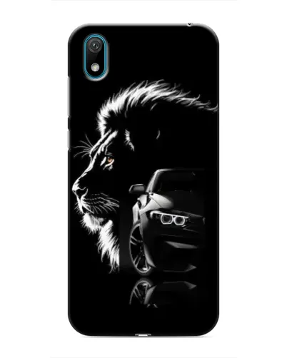 Чехол для Huawei Y5 2019 с картинкой «BMW и лев» Чехол для Huawei Y5 2019 с картинкой «BMW и лев»