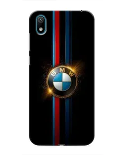 Чехол для Huawei Y5 2019 с картинкой «BMW M-Power неон»