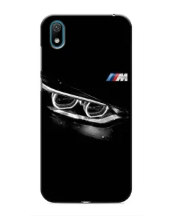Чехол для Huawei Y5 2019 с картинкой «BMW — взгляд тигра»