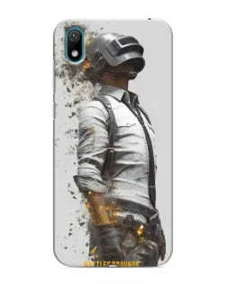 Чехол для Huawei Y5 2019 с картинкой «PUBG — боец в пыли»