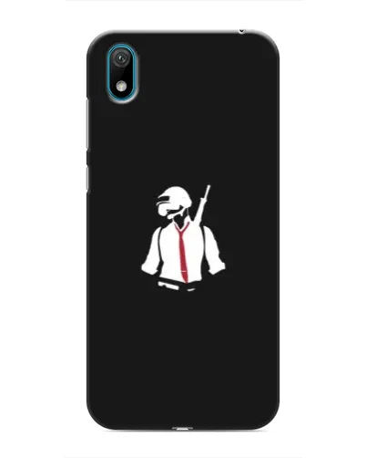 Чехол для Huawei Y5 2019 с картинкой «PUBG — силуэт воина» Чехол для Huawei Y5 2019 с картинкой «PUBG — силуэт воина»