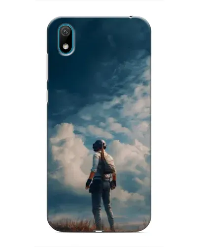 Чехол для Huawei Y5 2019 с картинкой «Герой PUBG на скале» Чехол для Huawei Y5 2019 с картинкой «Герой PUBG на скале»