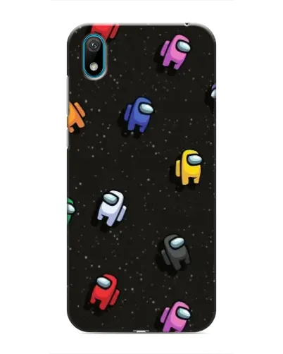 Чехол для Huawei Y5 2019 с картинкой «Космический паттерн Among Us»