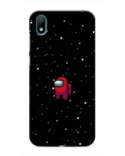 Чехол для Huawei Y5 2019 с картинкой «Красный Among Us»