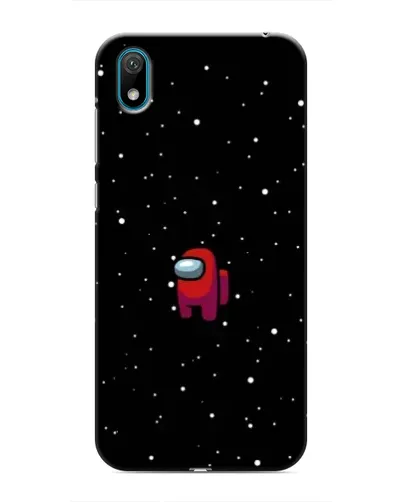 Чехол для Huawei Y5 2019 с картинкой «Красный Among Us»
