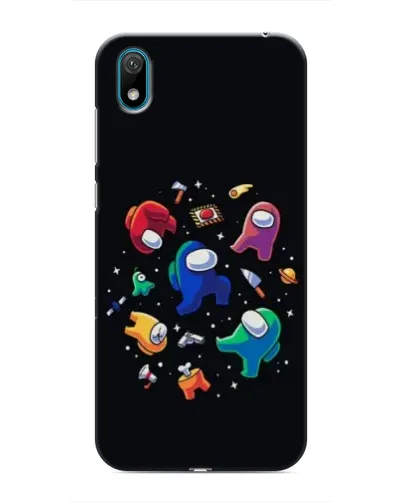 Чехол для Huawei Y5 2019 с картинкой «Among Us космос»