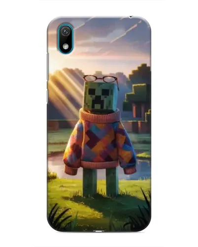 Чехол для Huawei Y5 2019 с картинкой «Крипер в свитере» Чехол для Huawei Y5 2019 с картинкой «Крипер в свитере»