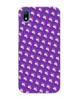 Чехол для Huawei Y5 2019 с картинкой «Единороги на фиолетовом»