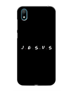 Чехол для Huawei Y5 2019 с картинкой «Точки веры J.E.S.U.S.»