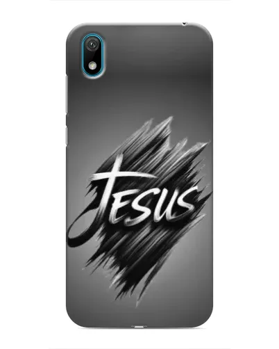 Чехол для Huawei Y5 2019 с картинкой «Надпись Jesus Graffiti» Чехол для Huawei Y5 2019 с картинкой «Надпись Jesus Graffiti»