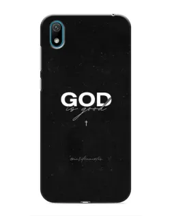 Чехол для Huawei Y5 2019 с картинкой «GOD — Бог над всем»