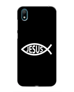Чехол для Huawei Y5 2019 с картинкой «Классический Jesus»