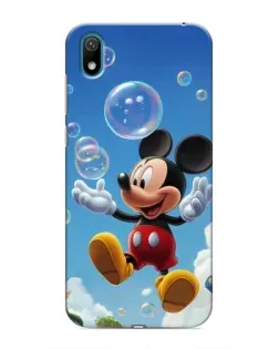 Чехол для Huawei Y5 2019 с картинкой «Mickey и мыльные пузыри»