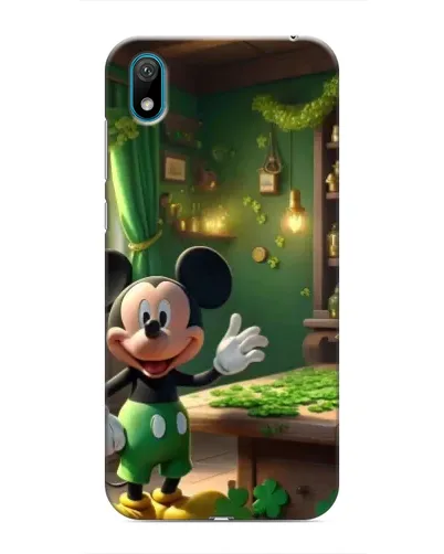 Чехол для Huawei Y5 2019 с картинкой «Микки в мастерской» Чехол для Huawei Y5 2019 с картинкой «Микки в мастерской»