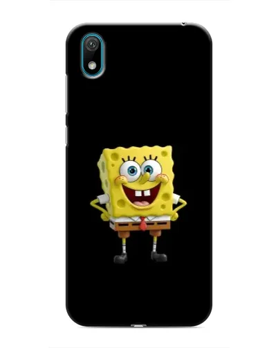 Чехол для Huawei Y5 2019 с картинкой «Классический Губка Боб»