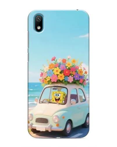 Чехол для Huawei Y5 2019 с картинкой «Автомобильное путешествие»