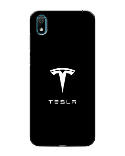 Чехол для Huawei Y5 2019 с картинкой «Tesla White Logo» Чехол для Huawei Y5 2019 с картинкой «Tesla White Logo»
