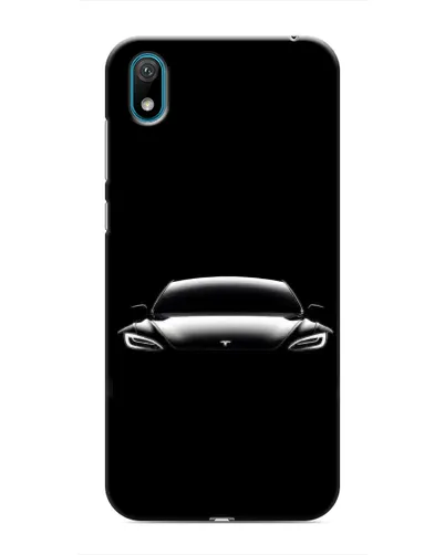 Чехол для Huawei Y5 2019 с картинкой «Фары Tesla Night» Чехол для Huawei Y5 2019 с картинкой «Фары Tesla Night»