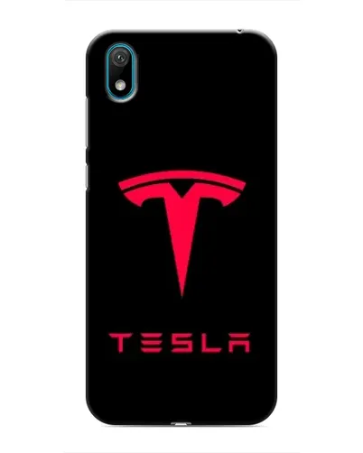 Чехол для Huawei Y5 2019 с картинкой «Tesla Red Logo» Чехол для Huawei Y5 2019 с картинкой «Tesla Red Logo»