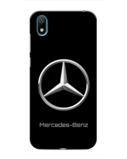 Чехол для Huawei Y5 2019 с картинкой «Mercedes Silver Logo»