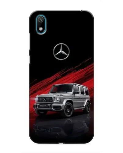 Чехол для Huawei Y5 2019 с картинкой «Mercedes G-Class красный»