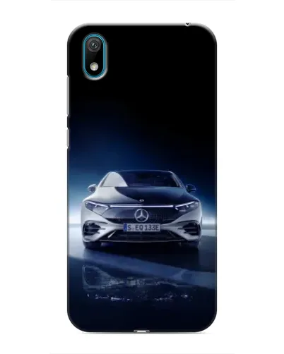 Чехол для Huawei Y5 2019 с картинкой «Ночной Mercedes EQ»