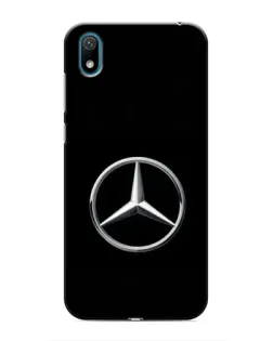 Чехол для Huawei Y5 2019 с картинкой «Mercedes классический лого»