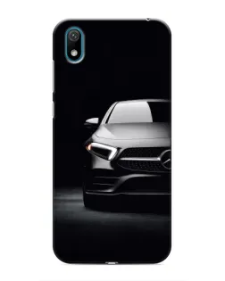Чехол для Huawei Y5 2019 с картинкой «Свет фар Mercedes»