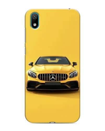 Чехол для Huawei Y5 2019 с картинкой «Желтый Mercedes GT»