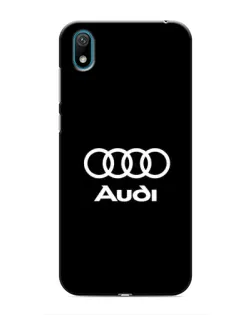 Чехол для Huawei Y5 2019 с картинкой «Классическое лого Audi»