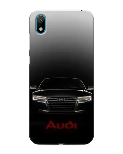 Чехол для Huawei Y5 2019 с картинкой «Audi — градиентный контур»