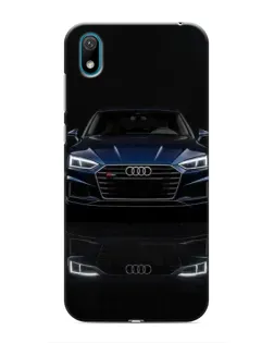 Чехол для Huawei Y5 2019 с картинкой «Audi — ночное отражение»