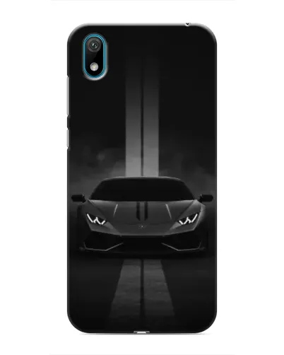 Чехол для Huawei Y5 2019 с картинкой «Lamborghini симметрия дорог»