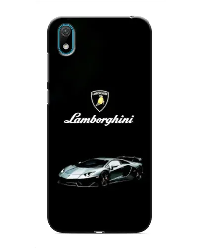 Чехол для Huawei Y5 2019 с картинкой «Логотип Lamborghini классика»