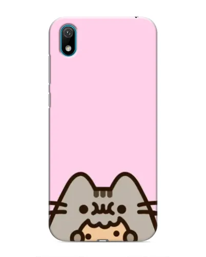Чехол для Huawei Y5 2019 с картинкой «Pusheen и печенье»