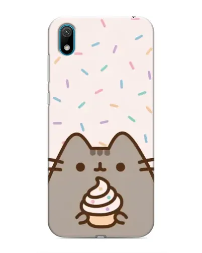 Чехол для Huawei Y5 2019 с картинкой «Пушин с кексом»