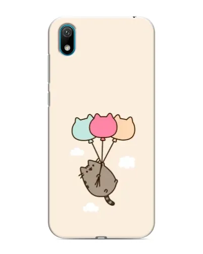 Чехол для Huawei Y5 2019 с картинкой «Пушин на шариках»