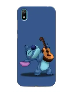Чехол для Huawei Y5 2019 с картинкой «Стич с укулеле»