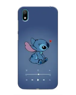 Чехол для Huawei Y5 2019 с картинкой «Музыкальный Stitch»