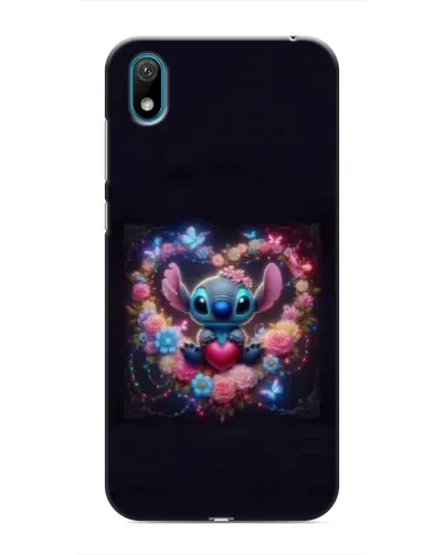 Чехол для Huawei Y5 2019 с картинкой «Stitch в цветах» Чехол для Huawei Y5 2019 с картинкой «Stitch в цветах»