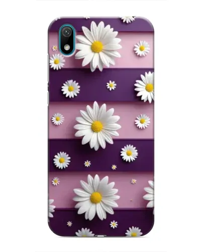 Чехол для Huawei Y5 2019 с картинкой «Ромашки на фиолетовом» Чехол для Huawei Y5 2019 с картинкой «Ромашки на фиолетовом»