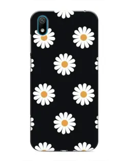 Чехол для Huawei Y5 2019 с картинкой «Ромашки на черном» Чехол для Huawei Y5 2019 с картинкой «Ромашки на черном»