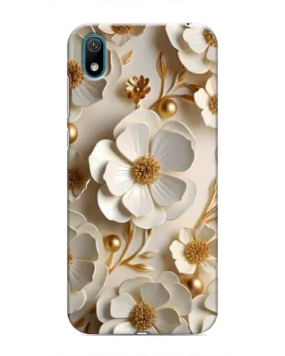 Чехол для Huawei Y5 2019 с картинкой «Белие бумажние цвети» Чехол для Huawei Y5 2019 с картинкой «Белие бумажние цвети»